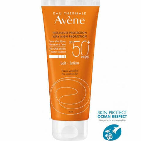 Eau thermale avene solare latte spf50+ 100 ml nuova formula