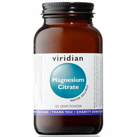 Viridian magnesium citrate polvere 150g viridian magnesio citrato