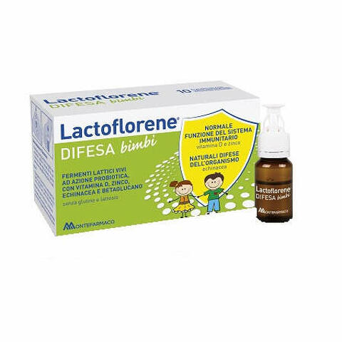 Lactoflorene difesa bambini 10 flaconi 100 ml