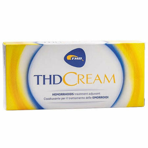 Thd cream crema coadiuvante per il trattameto delle emorroidi 30 ml in tubo con applicatore rettale