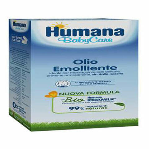 Humana baby care olio emolliente 250 ml