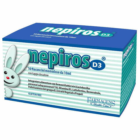 Nepiros d3 10 flanconcini da 10ml