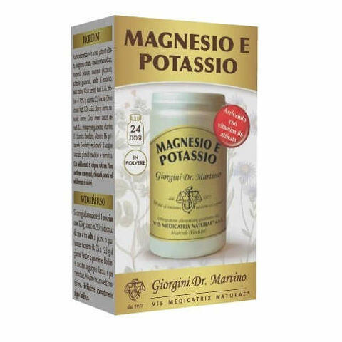 Magnesio e potassio polvere 180 g