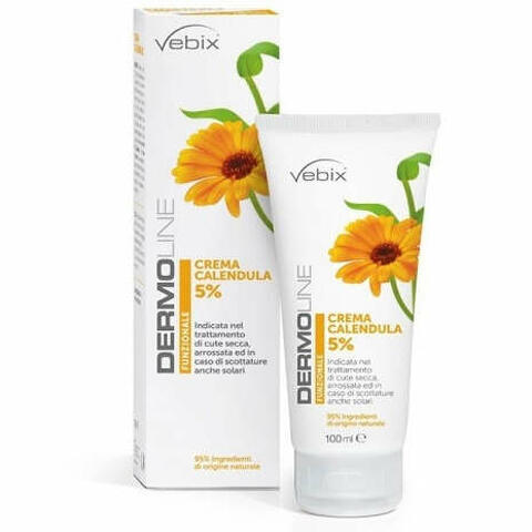 Dermoline crema viso mani calendula 5% 100 ml