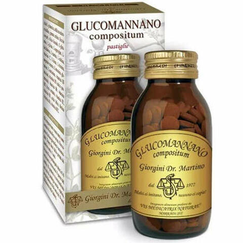 Glucomannano compositum 180 pastiglie 90 g