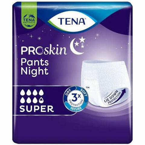 Pannolone pull up notte tena pants night m 10 pezzi