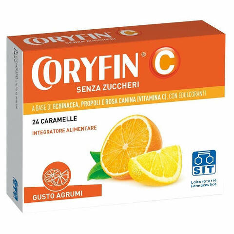 Coryfin c senza zucchero agrumi 48 g