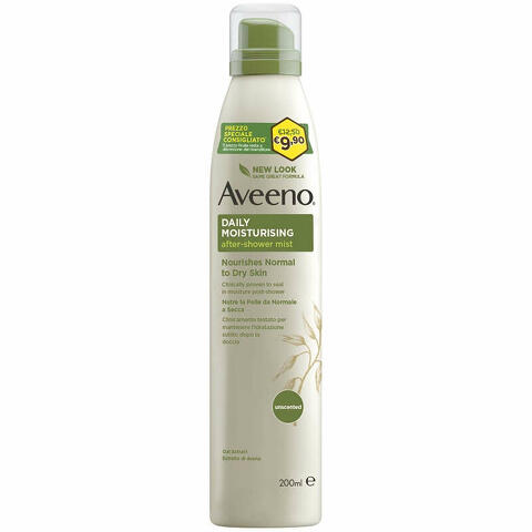 Aveeno spray dopo doccia promo 200ml