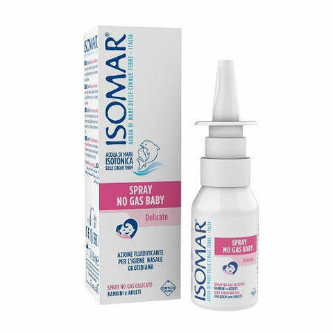 Isomar soluzione acqua mare baby spray no gas 30ml