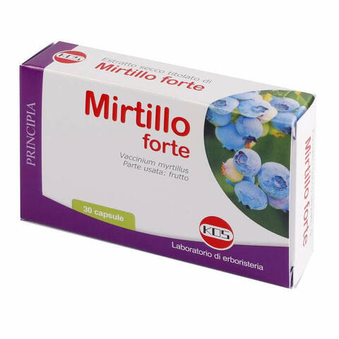 Mirtillo forte estratto secco titolato 30 capsule