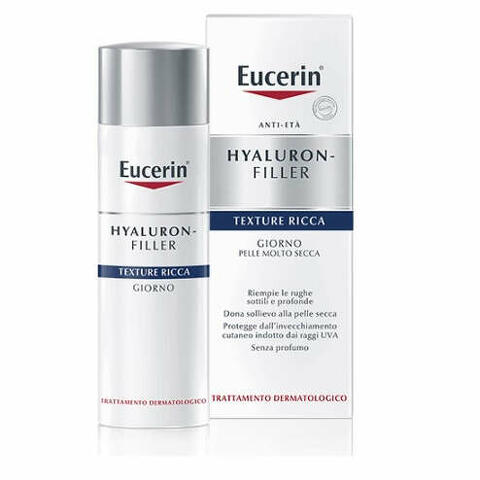 Eucerin hyaluron-filler texture ricca giorno 50 ml