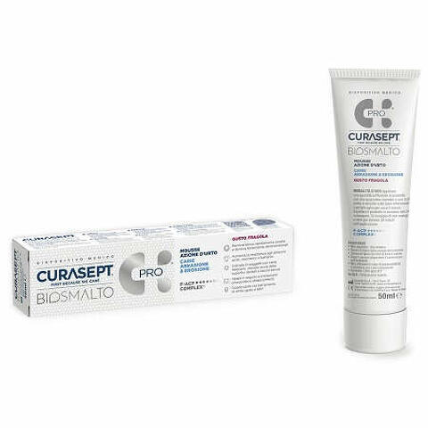 Curasept biosmalto mousse carie fragola 50 ml