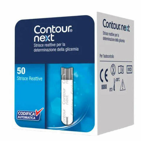 Contour glicemia strisce reattive 50 pezzi