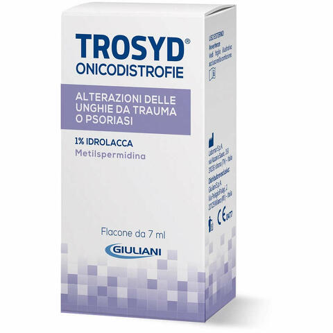 Idrolacca trosyd trattamento onicodistrofie 7ml