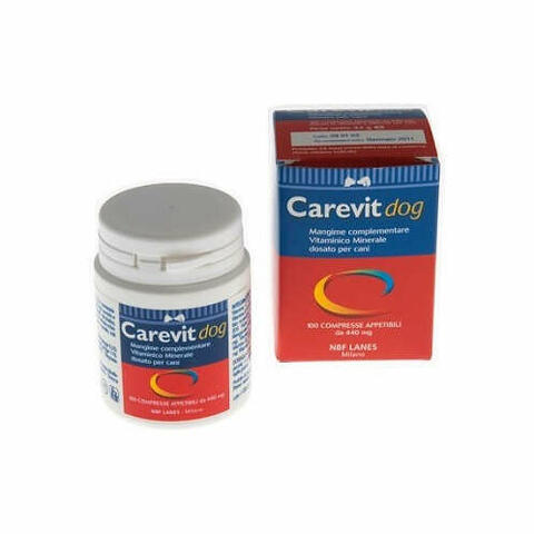 Carevit dog mangime 100 compresse