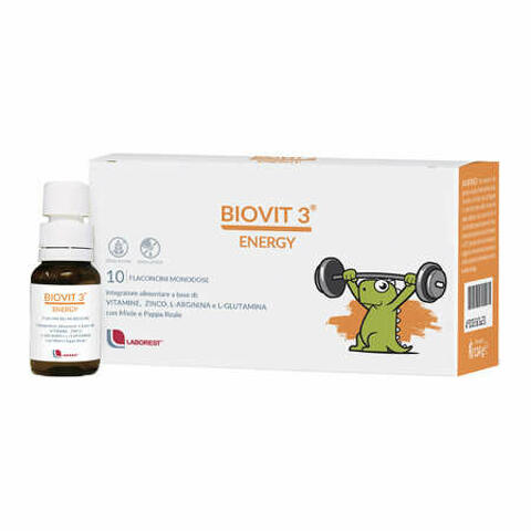 Biovit 3 energy 10 flaconcini 10 ml