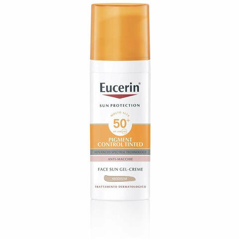 Sun pigment control tinted spf50+ medium 50 ml