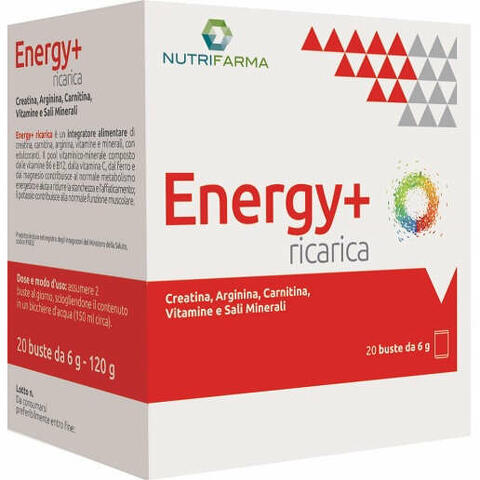 Energy+ ricarica 20 bustine