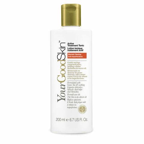 Yourgoodskin tonico trattamento attivo 200 ml