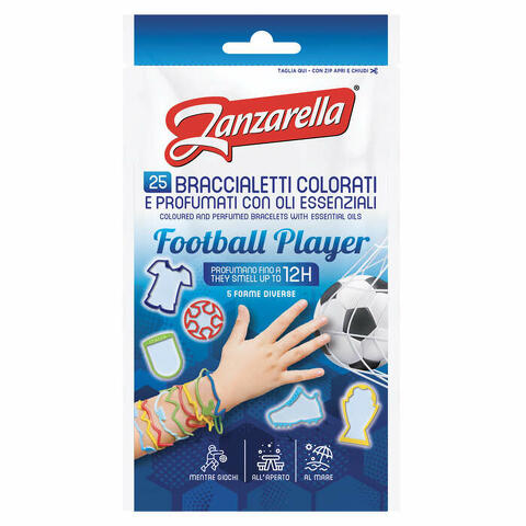 Braccialetti football player 25 pezzi