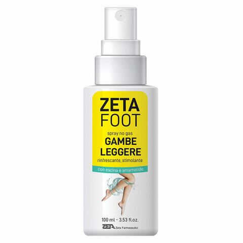 Zetafoot spray no gas gambe leggere 100 ml