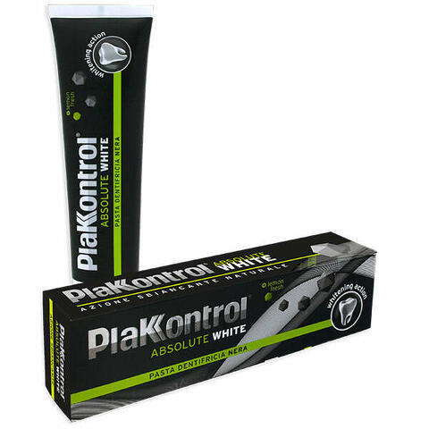 Plakkontrol absolute white dentifricio 75ml