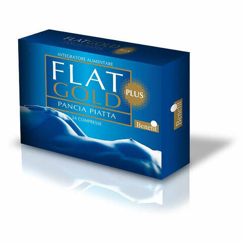 Flat gold plus 24 compresse