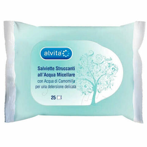 Salviettine struccanti acqua micellare 25 pezzi