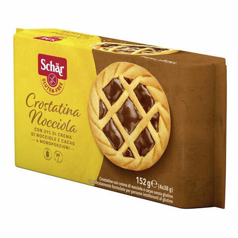 Crostatina nocciola 4 monoporzioni da 38 g