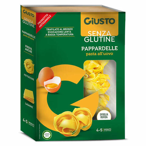 Senza glutine pappardelle all'uovo 250 g