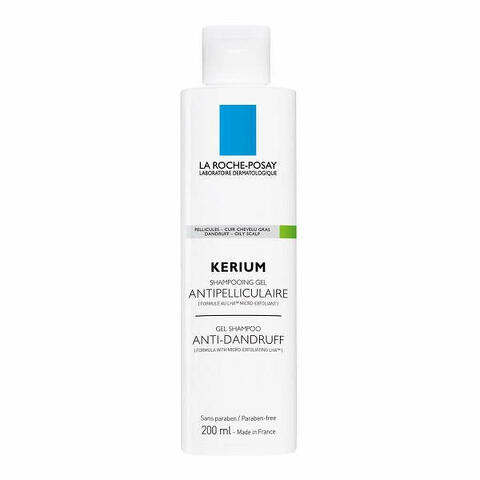 Kerium shampoo anti-forfora capelli grassi 200ml