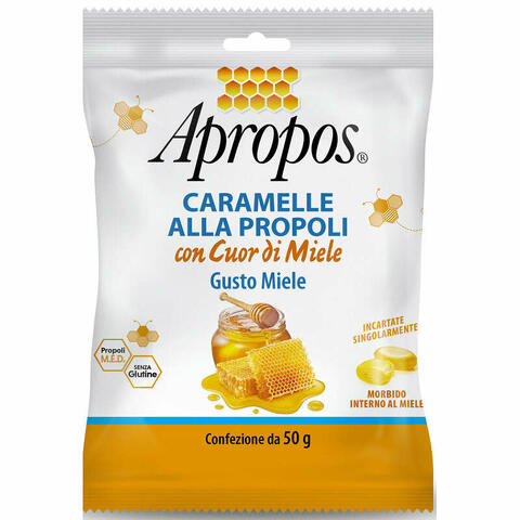 Caramelle dure miele cuor di miele 50 g