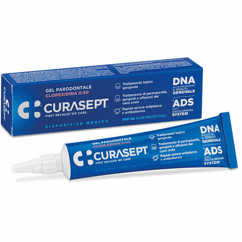 Curasept gel parodontale 0,5% 30ml ads + dna