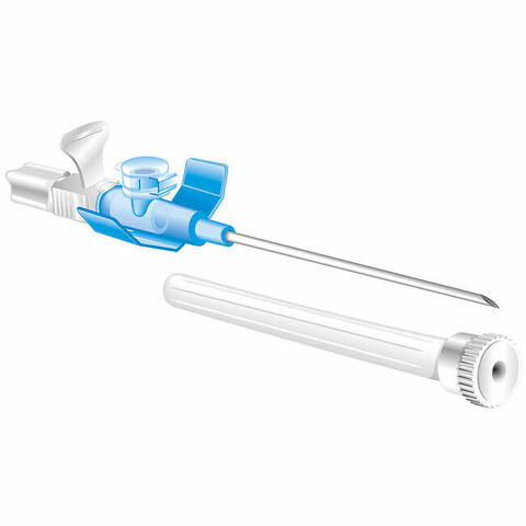 Ago cannula a 2 vie sterile monouso veno fep gauge 22x25 1 pezzo