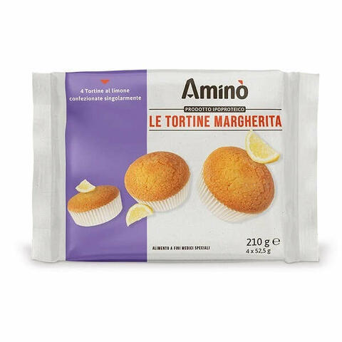 Amino' le tortine margherita 4 pezzi da 52,5 g