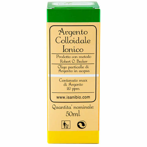 Argento colloidale ionico 20 ppm 50 ml spray