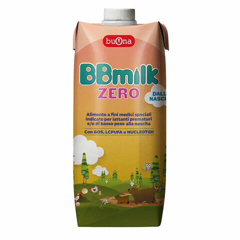 Bbmilk zero liquido 500 ml