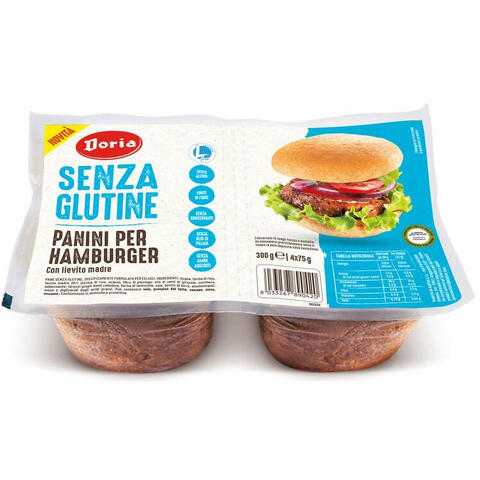 Panini hamburger 4x75 g