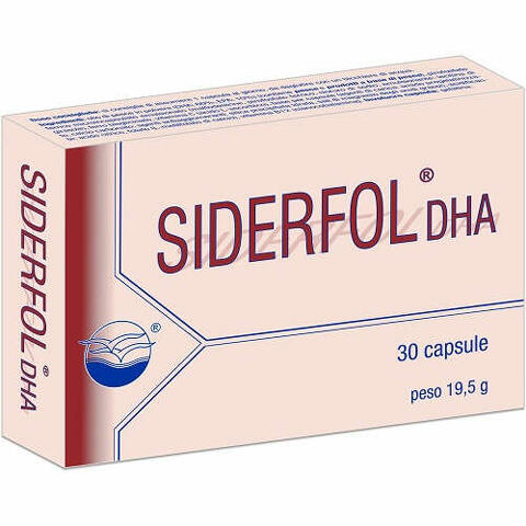 Siderfol dha 30 capsule