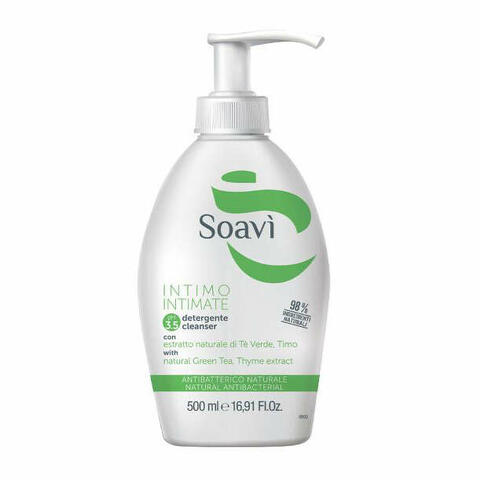 Soavi intimo antibatterico ph3,5 flacone con dispenser 500 ml