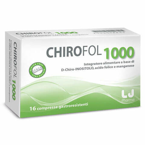 Chirofol 1000 16 compresse gastroresistenti