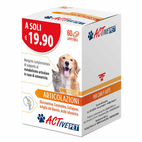 Active pet benessere  60 compresse appetibili