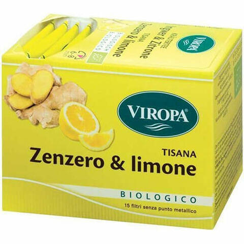 Zenzero&limone biologico 15 filtri