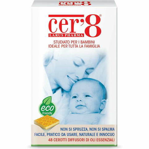 Cer'8 Repellente Zanzare 48 Cuscinetti