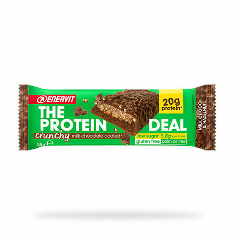 Protein bar Crunchy Milk Choco - Hazelnut  1 pz 55 g