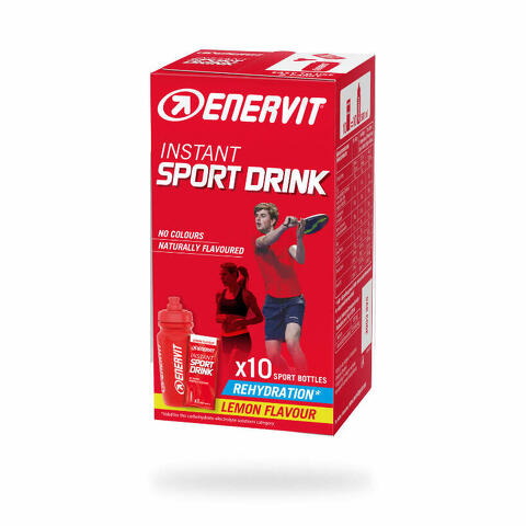 Instant Sport Drink Limone 10 x 16g PROMO + Sport Bottle