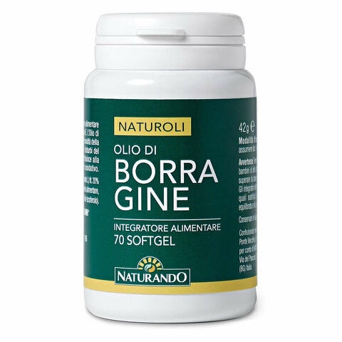 I naturoli olio di borragine 70 capsule molli