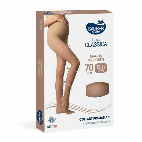 Collant 140 premaman neutro beige 5