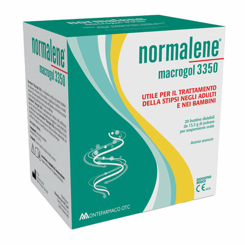 Normalene Macrogol 3350 20 Bustine da 13,3 g