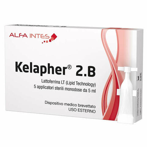 Kelapher 2b 5 applicatori sterili monodose da 5 ml terapia topica